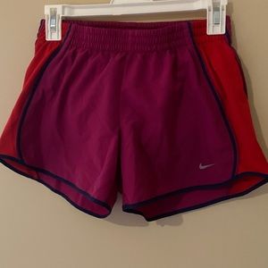 Pink / Purple Nike Dri-Fit Shorts - Size Small